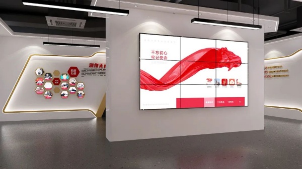工商部門紅盾主題展廳設計案例