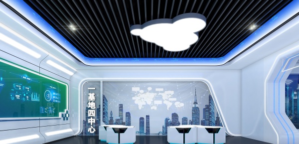 400㎡企業展廳設計案例分享
