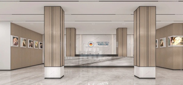 1800㎡口腔醫院展廳設計案例展示
