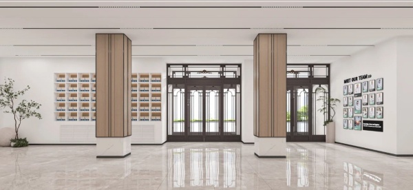1800㎡口腔醫院展廳設計案例展示